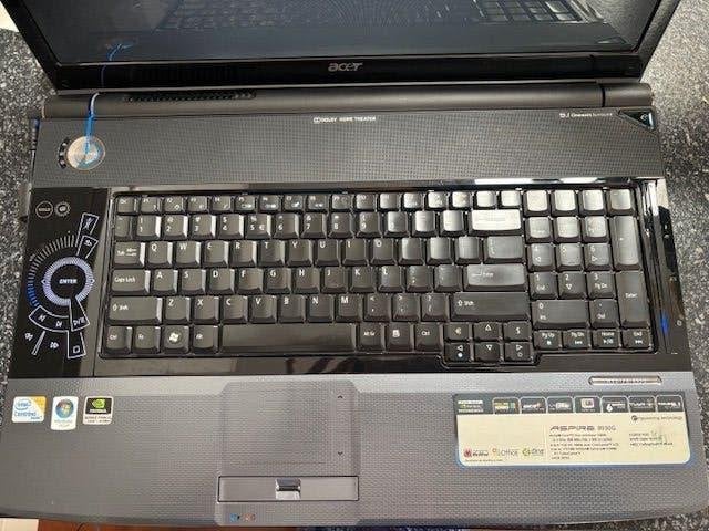 laptop Acer Aspire 8930G, Ophalen, Gebruikt, Qwerty, Intel Core 2 Duo