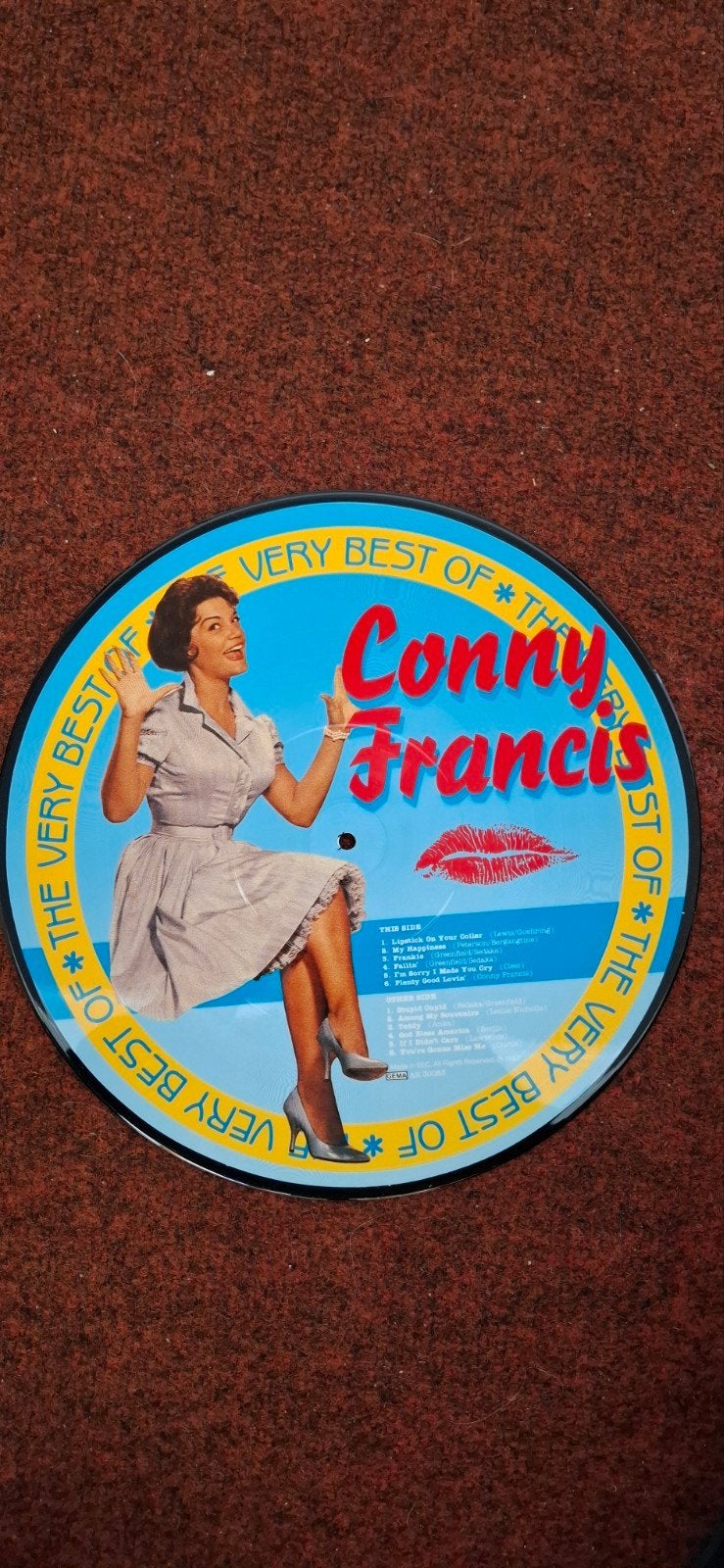 Connie Francis - The Very Best Of (Picture Disc), LP, Pop, Picture disc, Ophalen of Verzenden