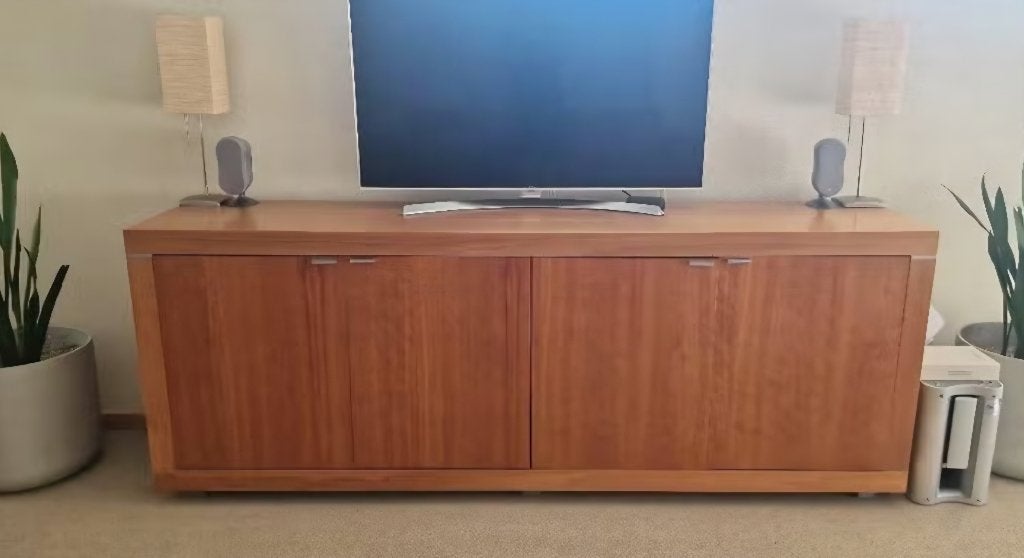 ** dressoir kersenhout 100 euro **, Ophalen, 200 cm of meer, Kersenhout, 25 tot 50 cm