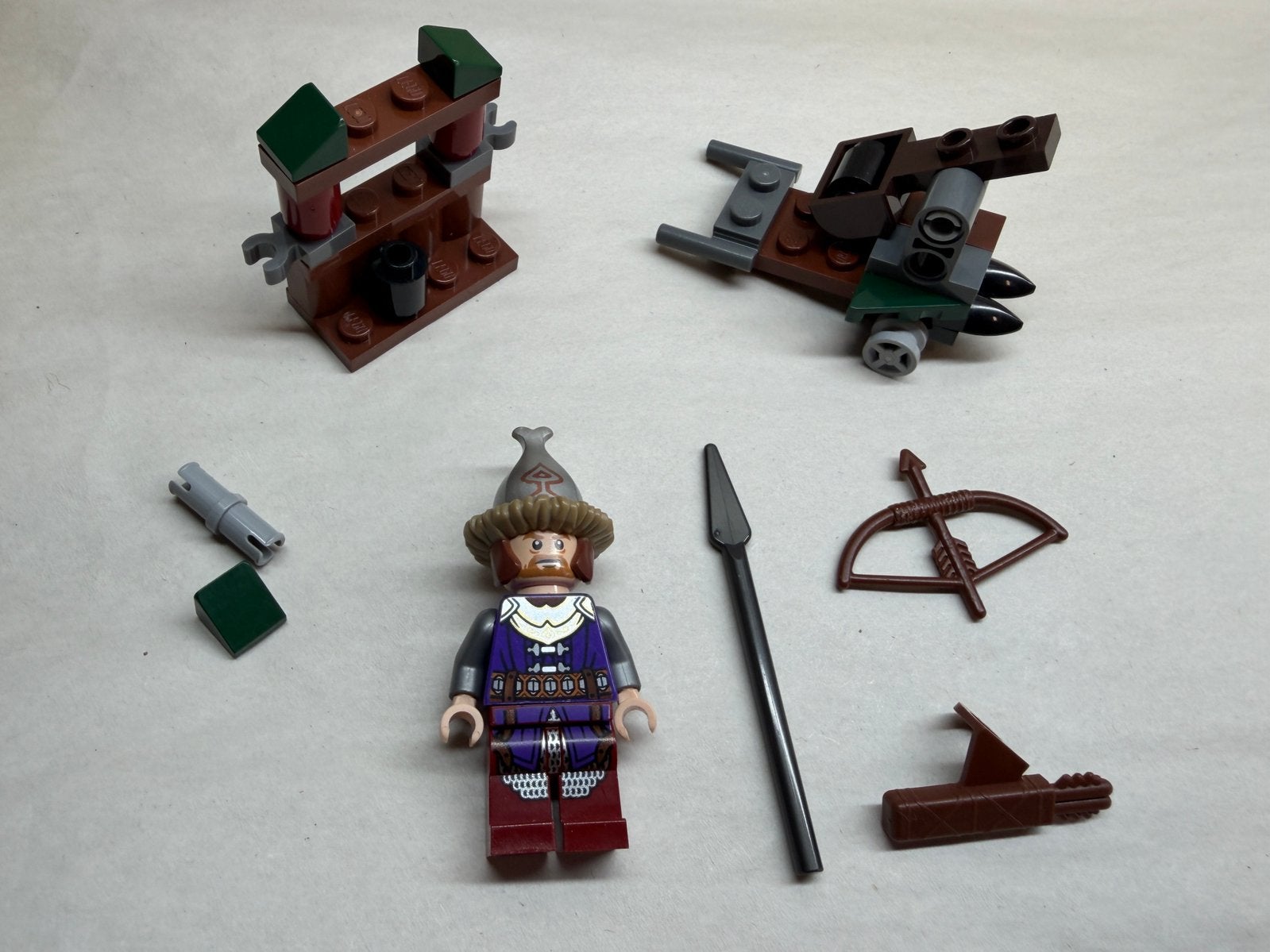 Lego lotr the hobbit set 30216 lake-town guard 2x aanwezig, Compleet, Overige thema's, Lego, Ophalen of Verzenden