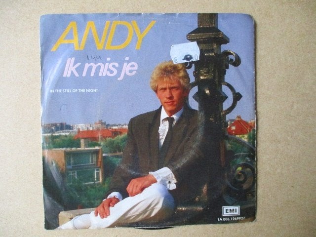 s0036 andy - ik mis je, Ophalen, Gebruikt, 7 inch, Overige genres