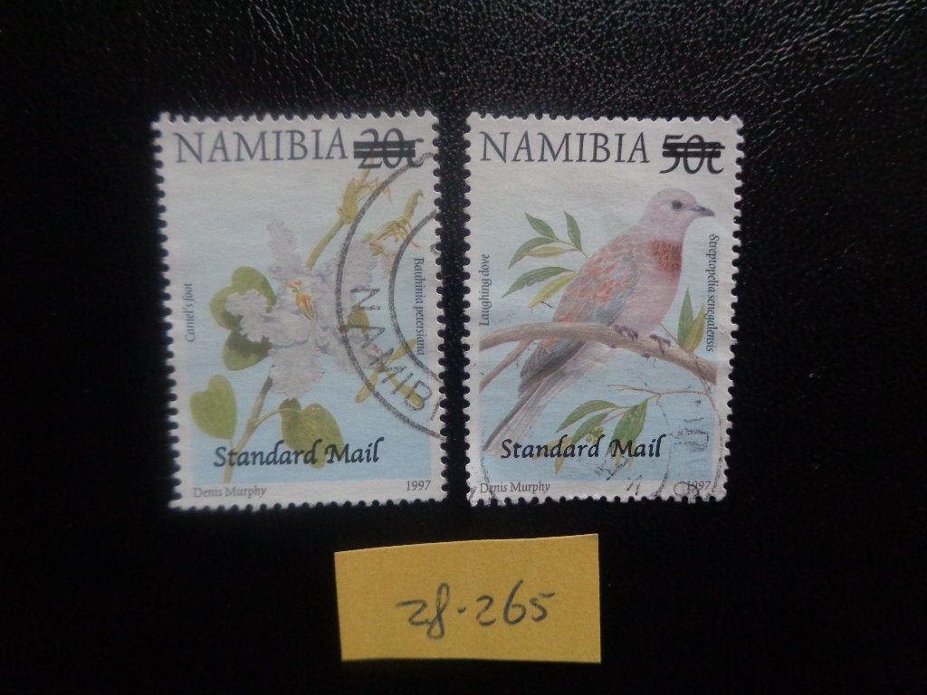 namibie - fauna / overprint 2005 (zf-265), Ophalen of Verzenden, Overige landen, Gestempeld