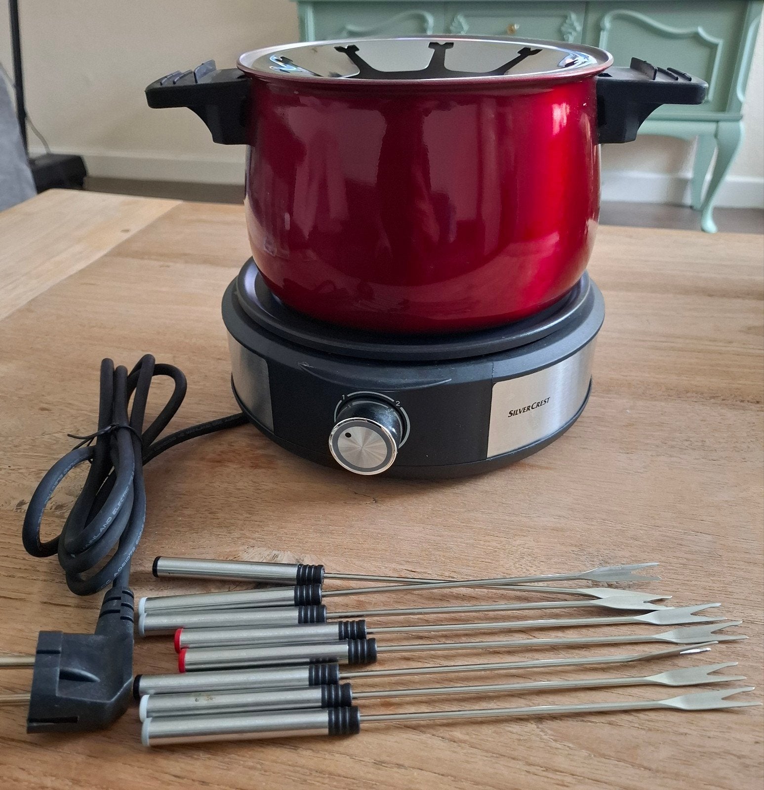 2 fondueset, Ophalen of Verzenden, Zo goed als nieuw, Elektrisch, Fondueset