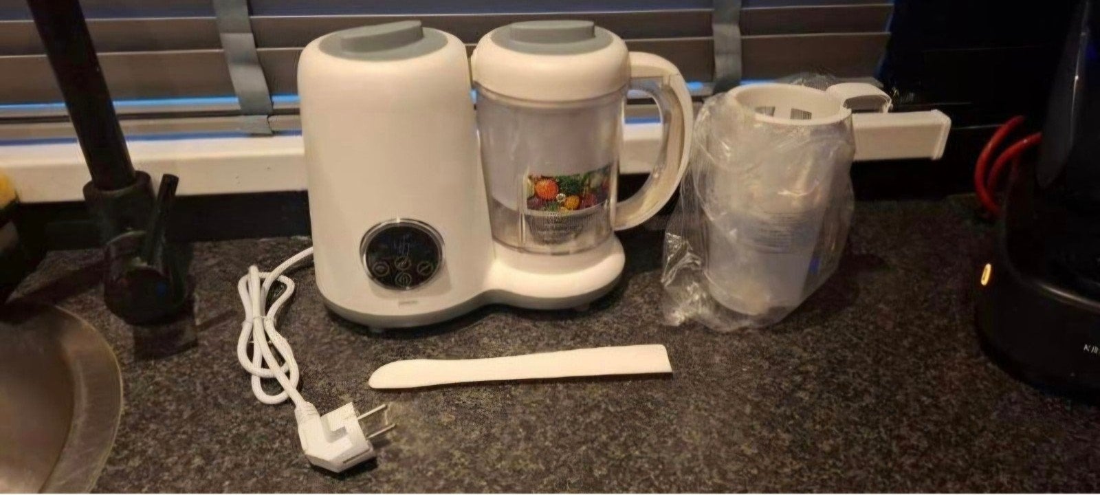 Alecto foodprocessor BFP-66 5-in-1 gezonde babyvoeding, Kinderen en Baby's, Babyvoeding en Toebehoren, Ophalen of Verzenden, Flessen- of potjesverwarmer