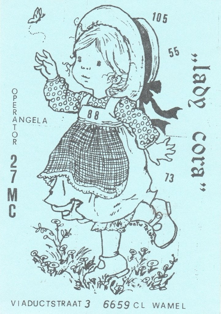 Wamel QSL kaart, Verzamelen, Ophalen of Verzenden, 1980 tot heden, Ongelopen, Overige thema's