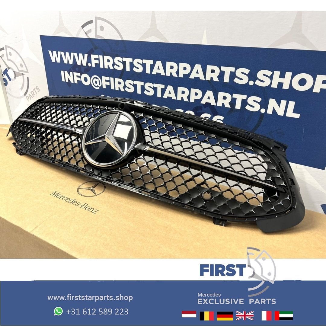 W177 FACELIFT GRIL AMG LINE VOORBUMPER DIAMOND STARS GRIL A1, Auto-onderdelen, Gebruikt, -, Ophalen of Verzenden, -
