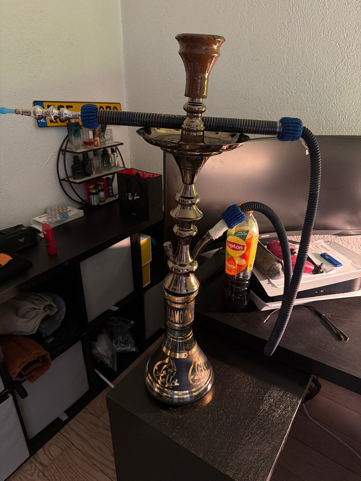 Khalil mamoon shisha, Ophalen, Nieuw