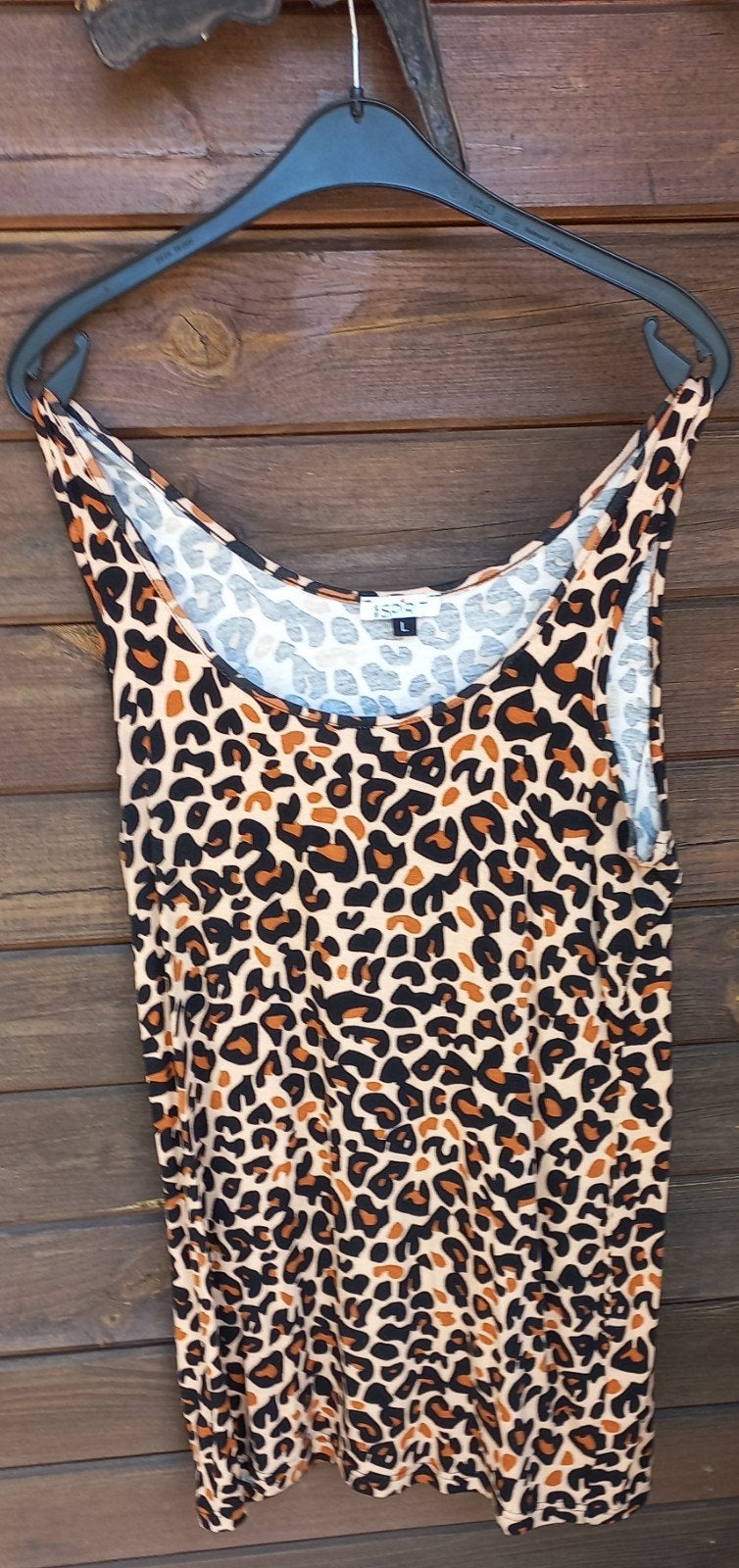 True Spirit Luipaardprint Top Maat L, Kleding | Dames, Tops, Bruin, Maat 42/44 (L), Ophalen of Verzenden, Zonder mouw