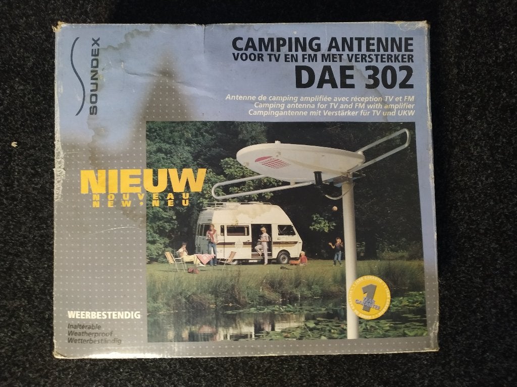 SOU NDEX DAE 302 CAMPING ANTENNE VOOR TV, Ophalen of Verzenden, Zo goed als nieuw