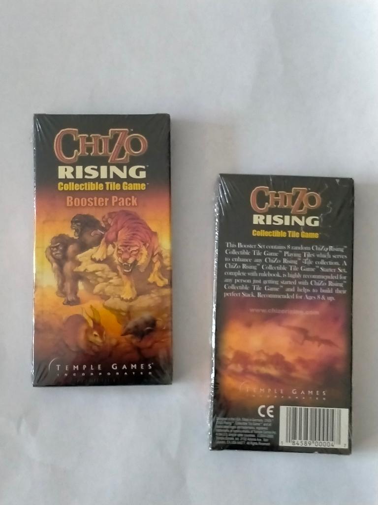 Chizo Rising Collectible Tile Game Booster pack kaartjes, Ophalen of Verzenden, Nieuw, Foto of Kaart