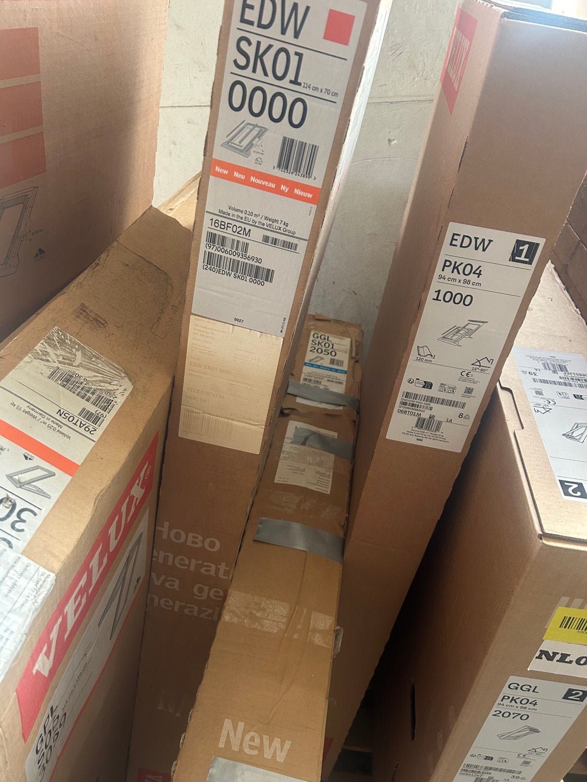 Velux SK01 GGL (2050) + EDW (0000) 114 x 70, Doe-het-zelf en Verbouw, Ophalen, Minder dan 80 cm, -, Velux