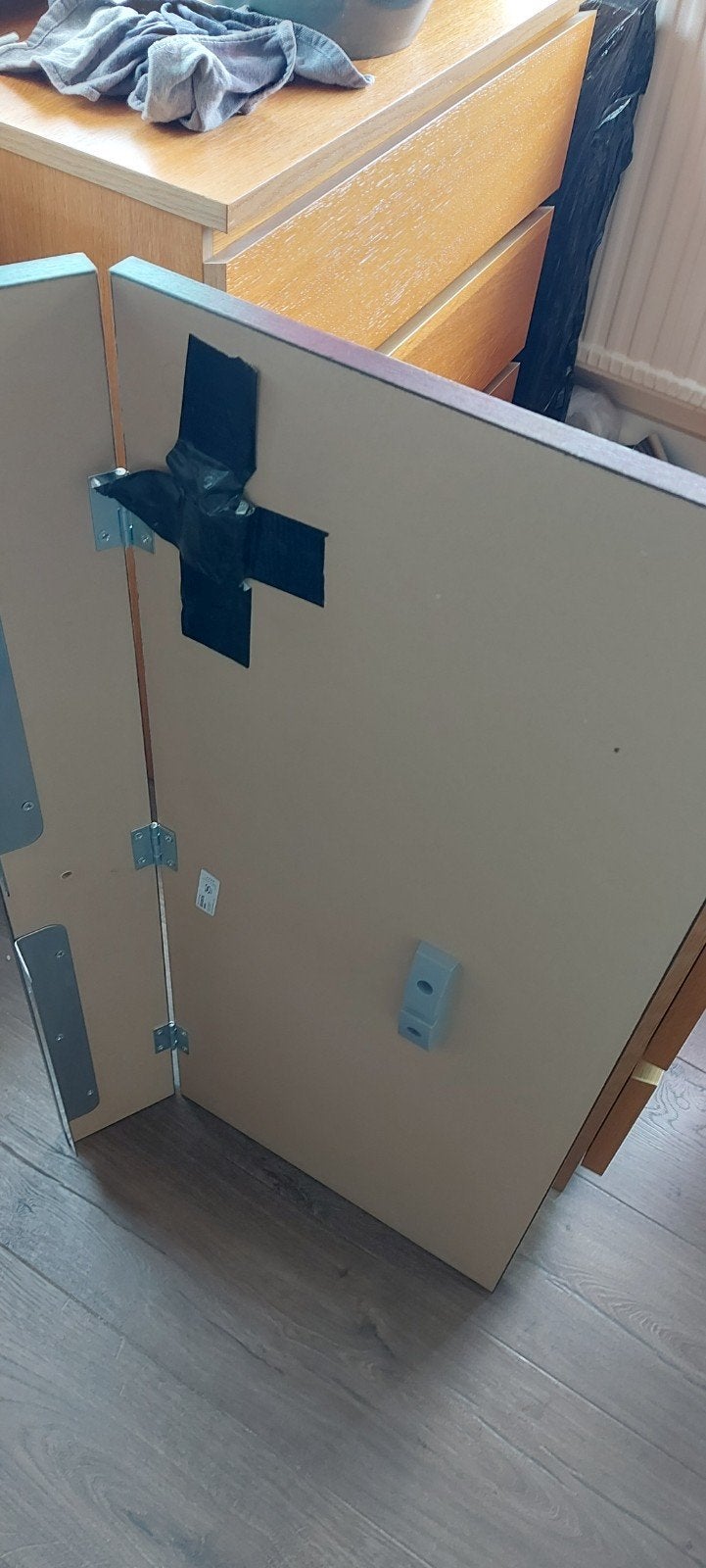 ikea bjursta opklapbare wandtavel, Ophalen, Gebruikt