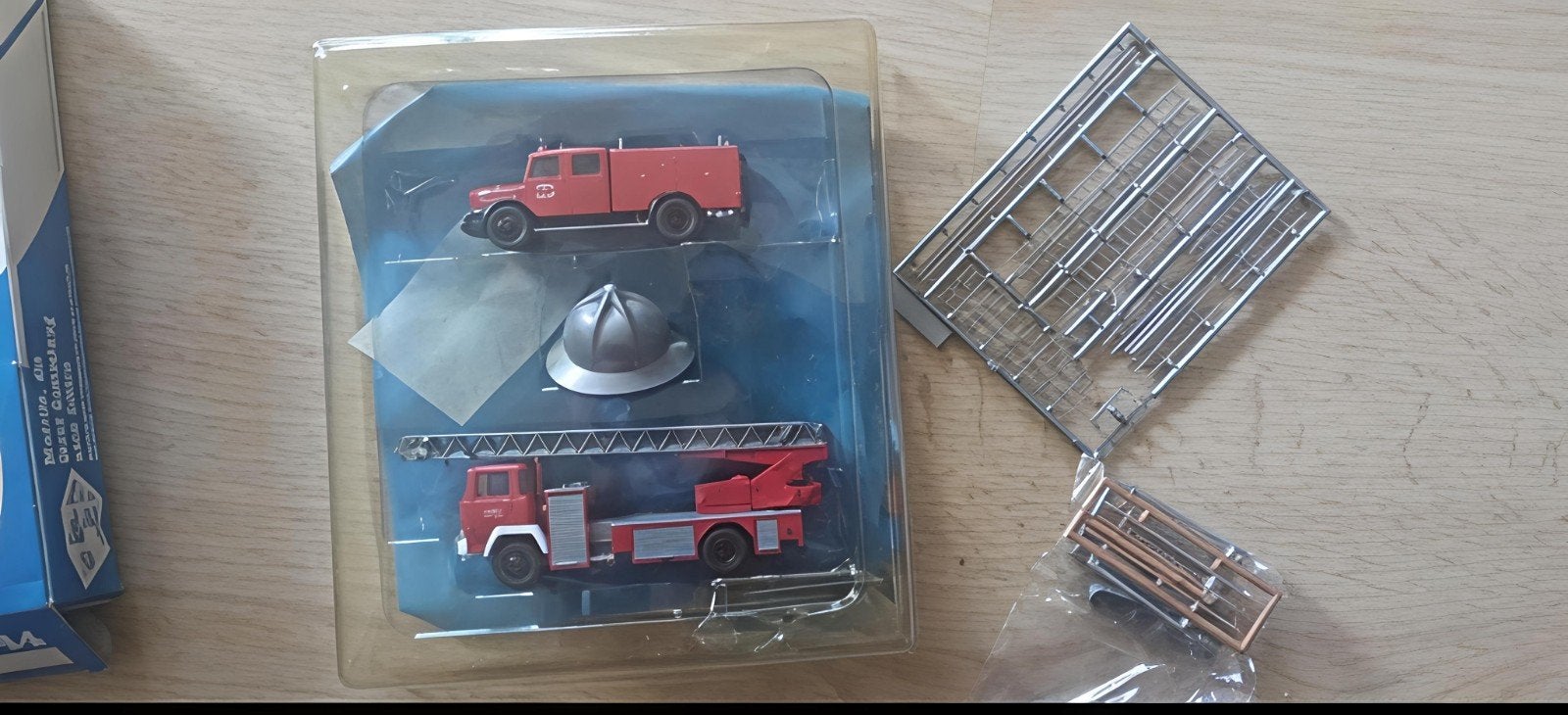 Roco Miniatuur Brandweer Magirus Deutz DLK 23-12 Set, Overige merken, 1:50 of kleiner, Nieuw, Ophalen of Verzenden