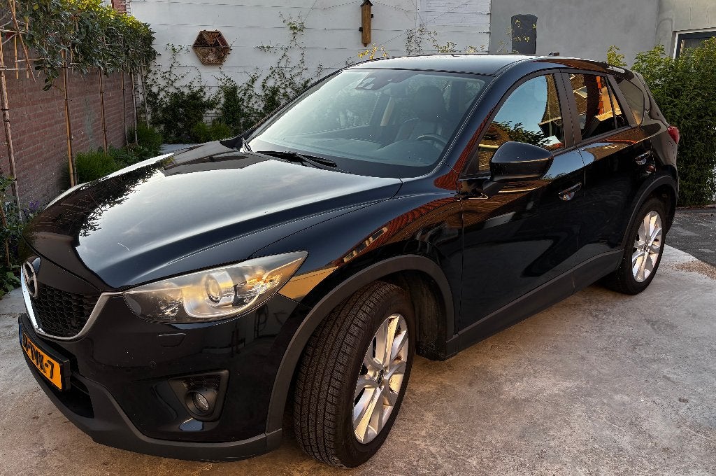 CX-5 2.0 SkyActiv | Dealer onderh.| Leder | Camera | Carplay, Auto's, Mazda, Voorwielaandrijving, Zwart, 4 cilinders, 1290 kg