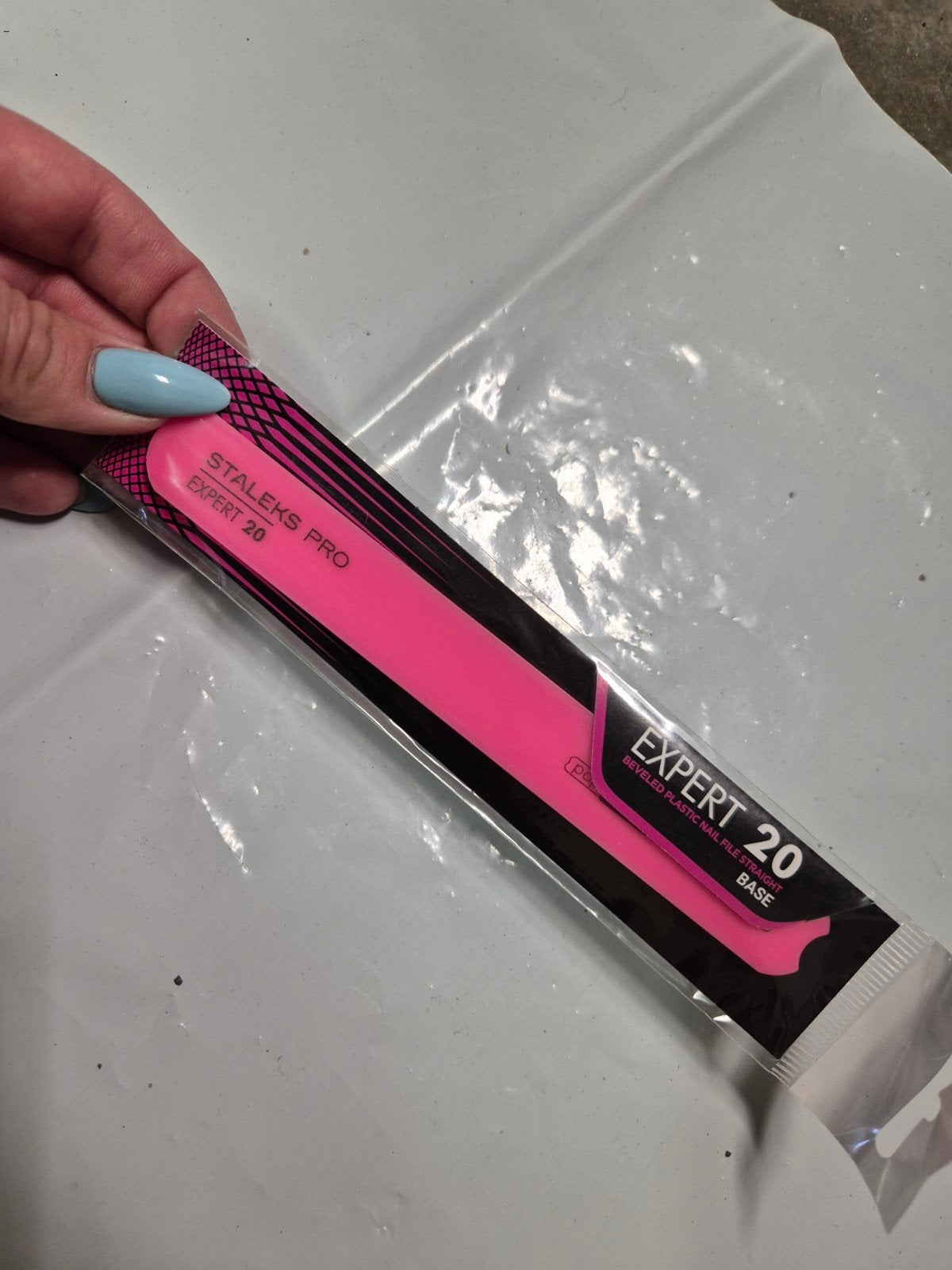 nieuw staleks pro expert 20 plastic base voor plakvijl, Ophalen of Verzenden, Nieuw, Handen en Nagels
