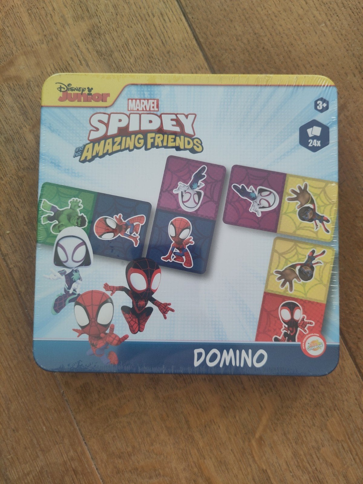 Spidey domino - nieuw in plastic, Ophalen, Nieuw, Speelkaart(en)