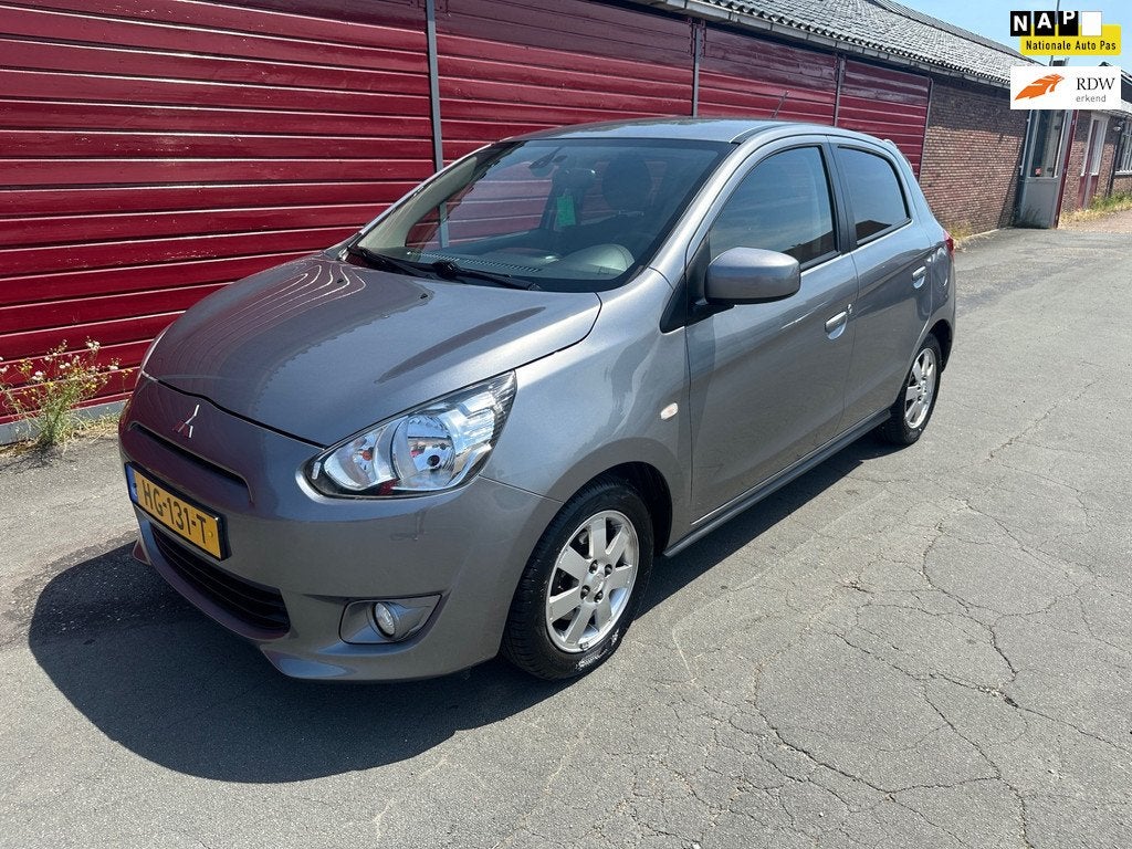 Mitsubishi Space Star 1.0 Bright AUTOMAAT KLIMAAT PDC NAP AP, Gebruikt, Euro 6, 840 kg, Automatische klimaatregeling