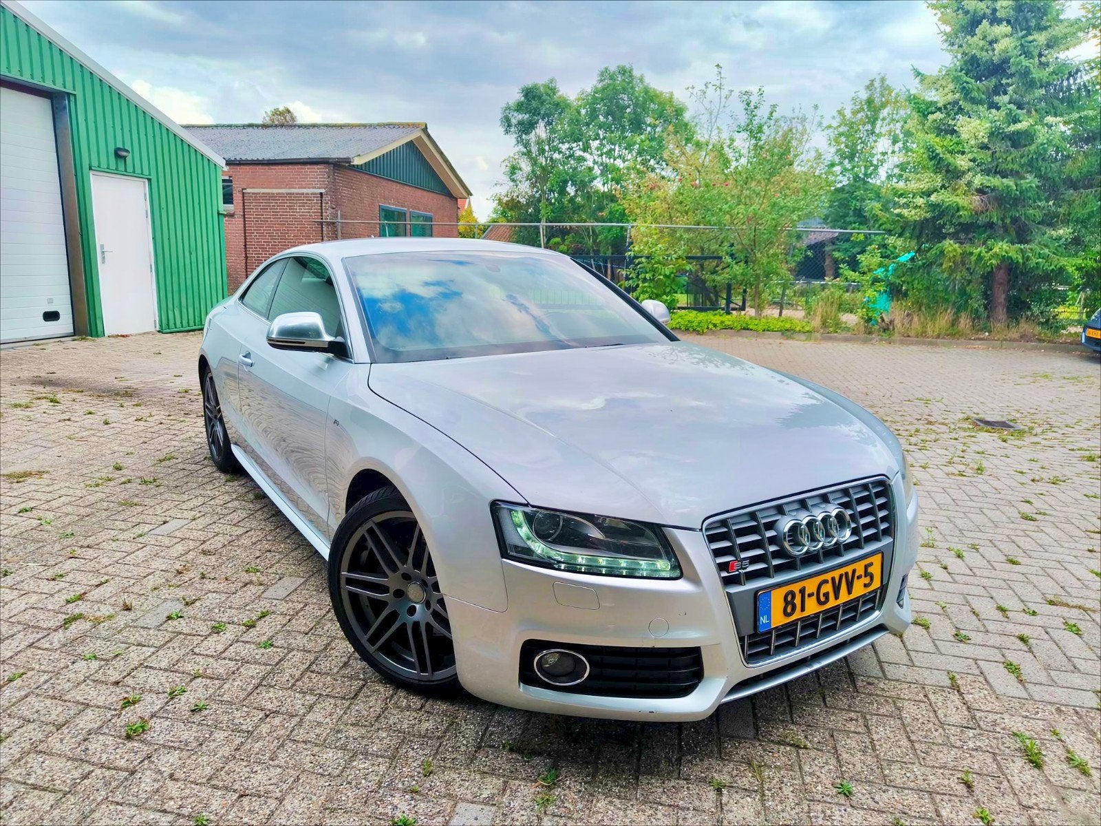 Audi S5 4.2 FSI 260KW Coupe Quattro AUT 2008 Grijs, Auto's, Automaat, Euro 5, Vierwielaandrijving, Zilver of Grijs