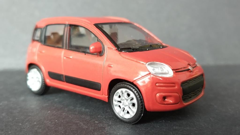 Fiat Panda Mk3 1:43 Mondo Motors Pol, Overige merken, Auto, Zo goed als nieuw, Edmondo Stroppiana 1 Alba Italy