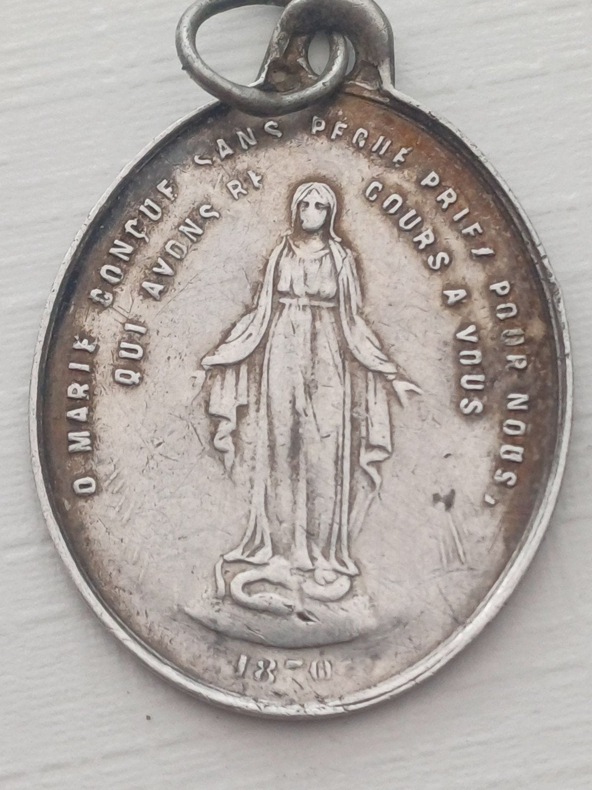 Oude Heilige Hanger Bodemvondst - Maria en Jozef, Ophalen of Verzenden