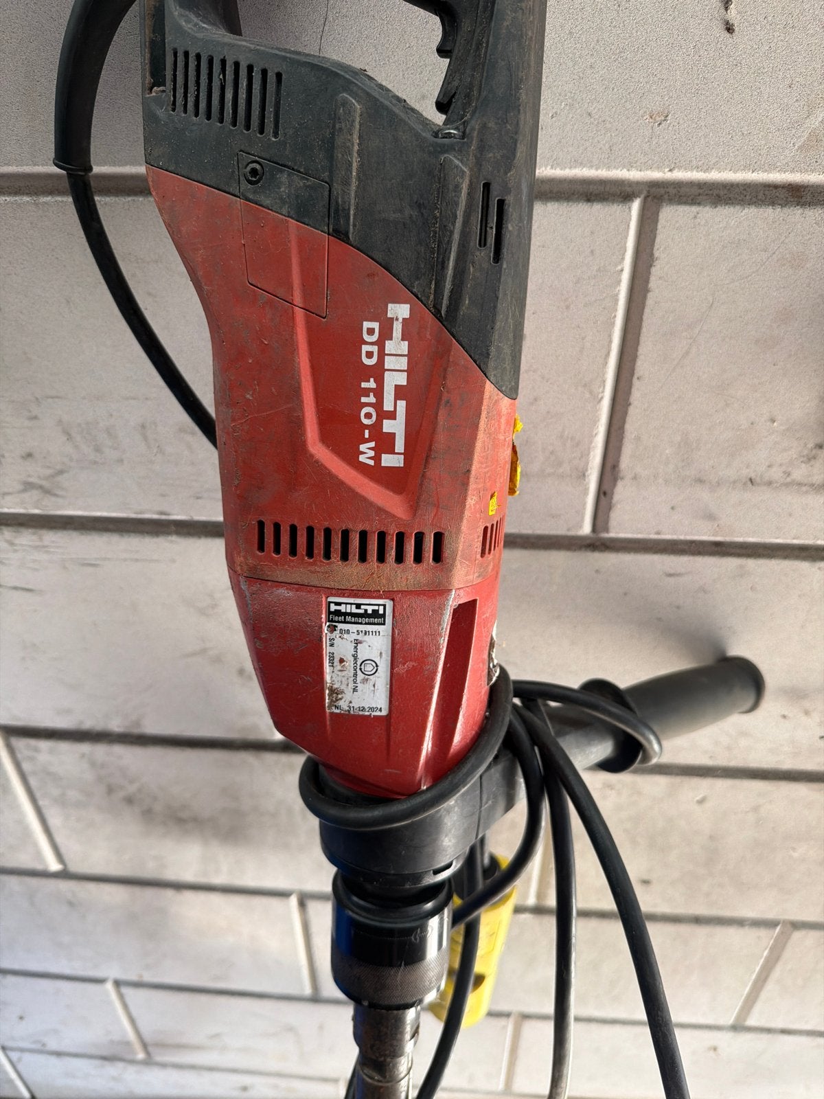 Hilti DD 110-W Boormachine - Boordiameter 50 mm, Doe-het-zelf en Verbouw, Ophalen of Verzenden, Gebruikt, 600 watt of meer, Boormachine