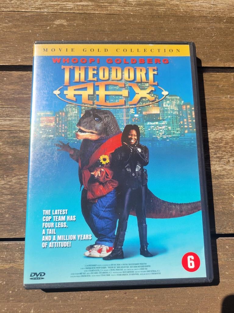 Theodore Rex DVD - Whoopi Goldberg, Vanaf 6 jaar, Ophalen of Verzenden, Gebruikt