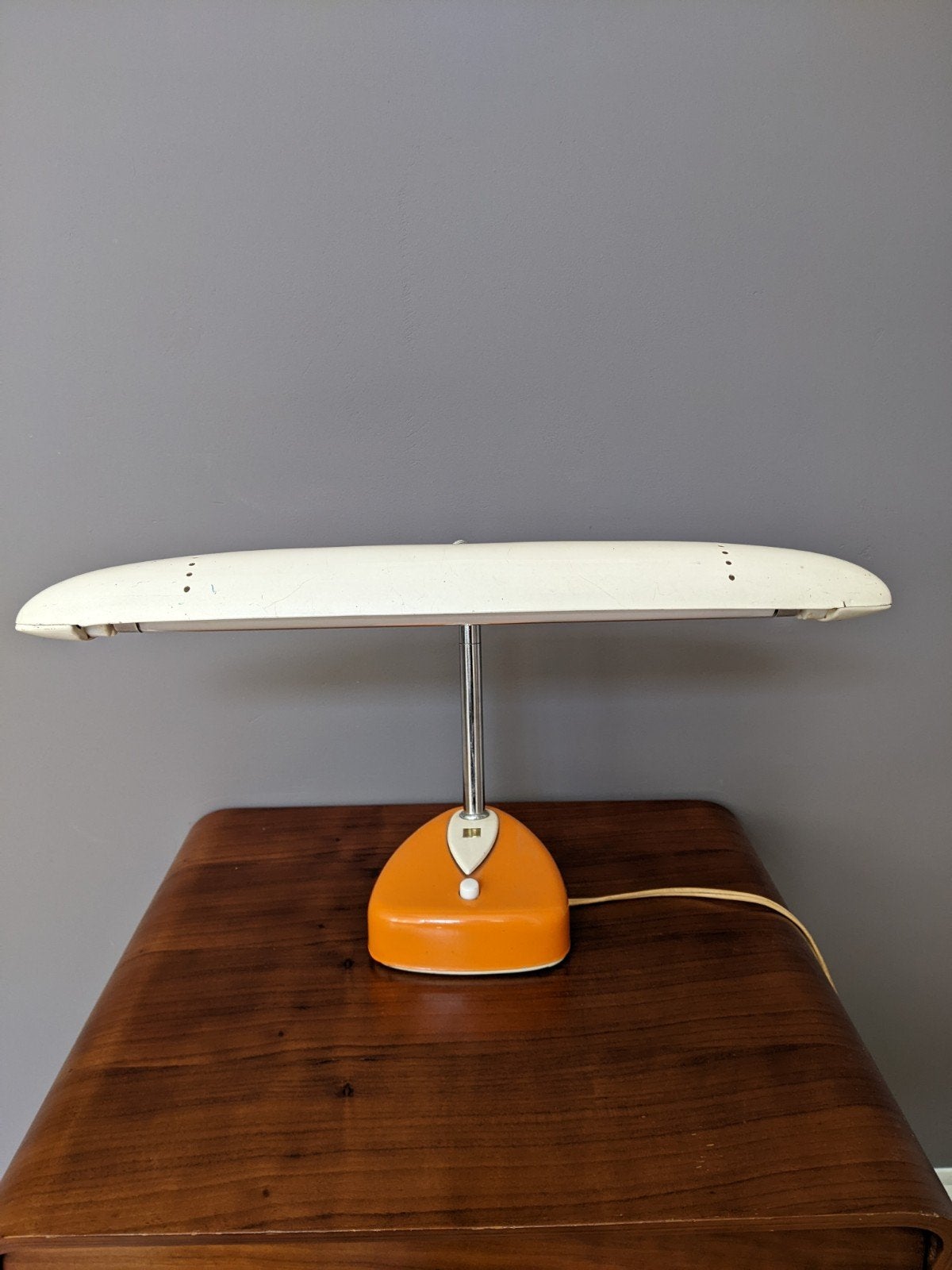 Matsushita National FS-193E Space Age vintage bureaulamp, Ophalen of Verzenden