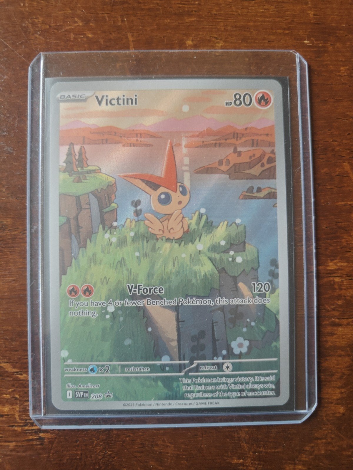 Victini Promo 208 Pokémon Kaart - Nieuwstaat, Hobby en Vrije tijd, Verzamelkaartspellen | Pokémon, Ophalen of Verzenden, Nieuw