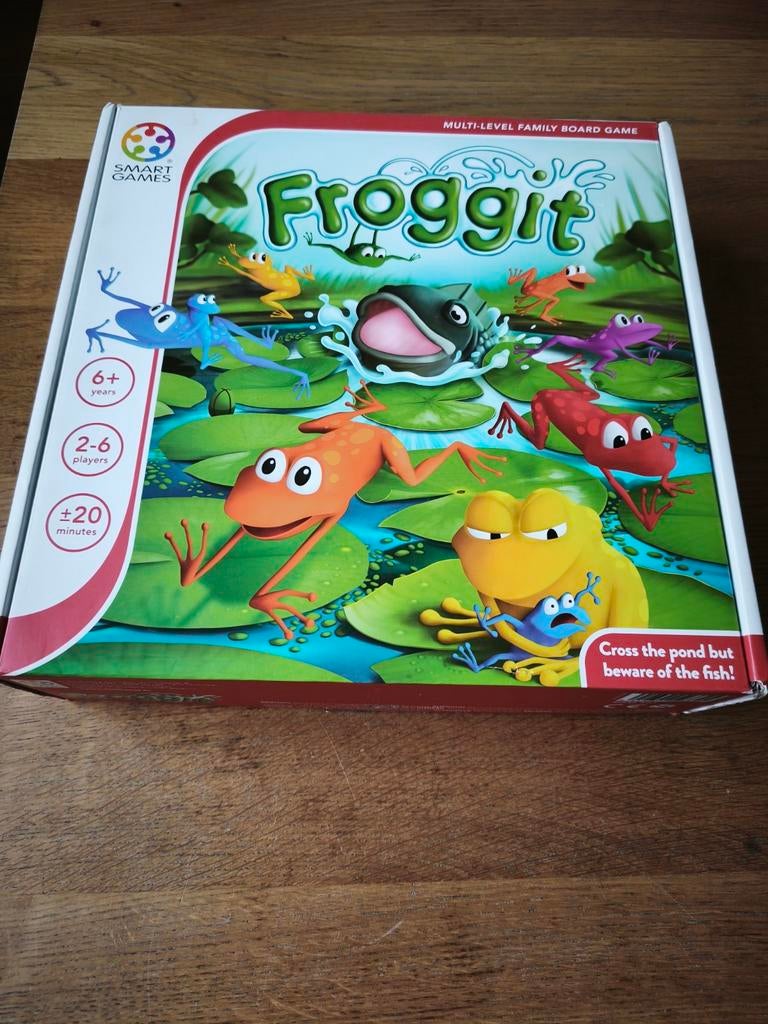 Froggit - Smart Games Familiespel (6+ jaar), Een of twee spelers, Ophalen of Verzenden, Zo goed als nieuw, Smart Games