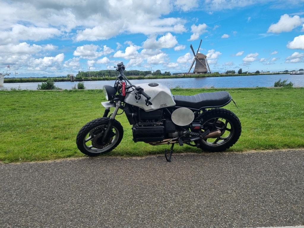 Bmw k100 omgebouwde scrambler, Motoren, Particulier, Toermotor
