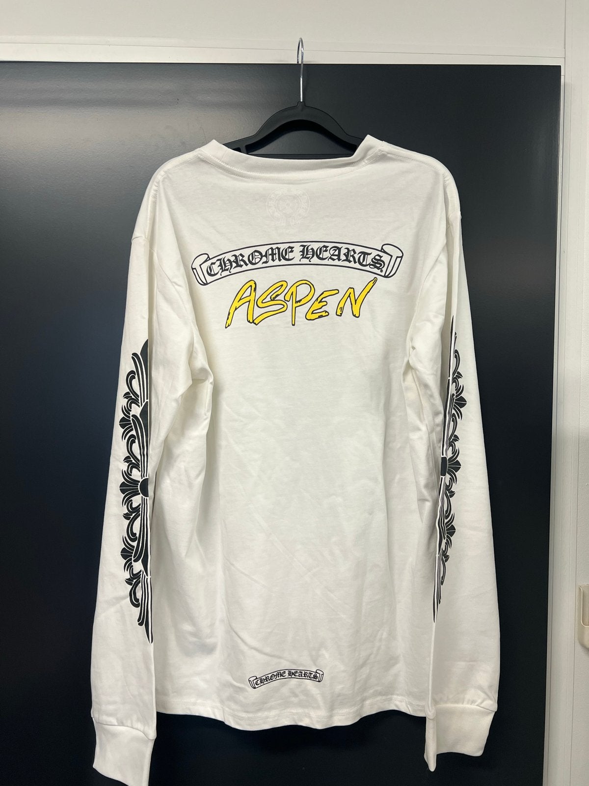 Chrome Hearts Aspen Longsleeve T-shirt, Ophalen of Verzenden, Zo goed als nieuw, Overige maten, Wit