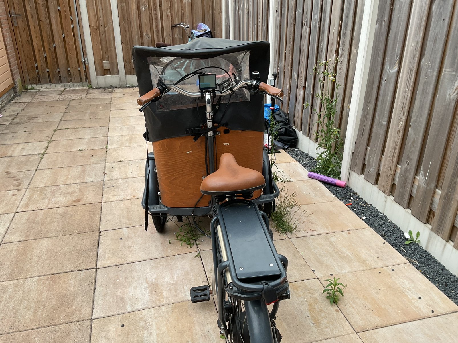 Bakfiets, Fietsen en Brommers, Ophalen, Zo goed als nieuw