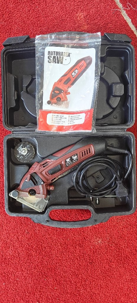 rotator Saw incl koffer, Doe-het-zelf en Verbouw, Gereedschap | Handgereedschap, Ophalen of Verzenden, Gebruikt, Overige typen
