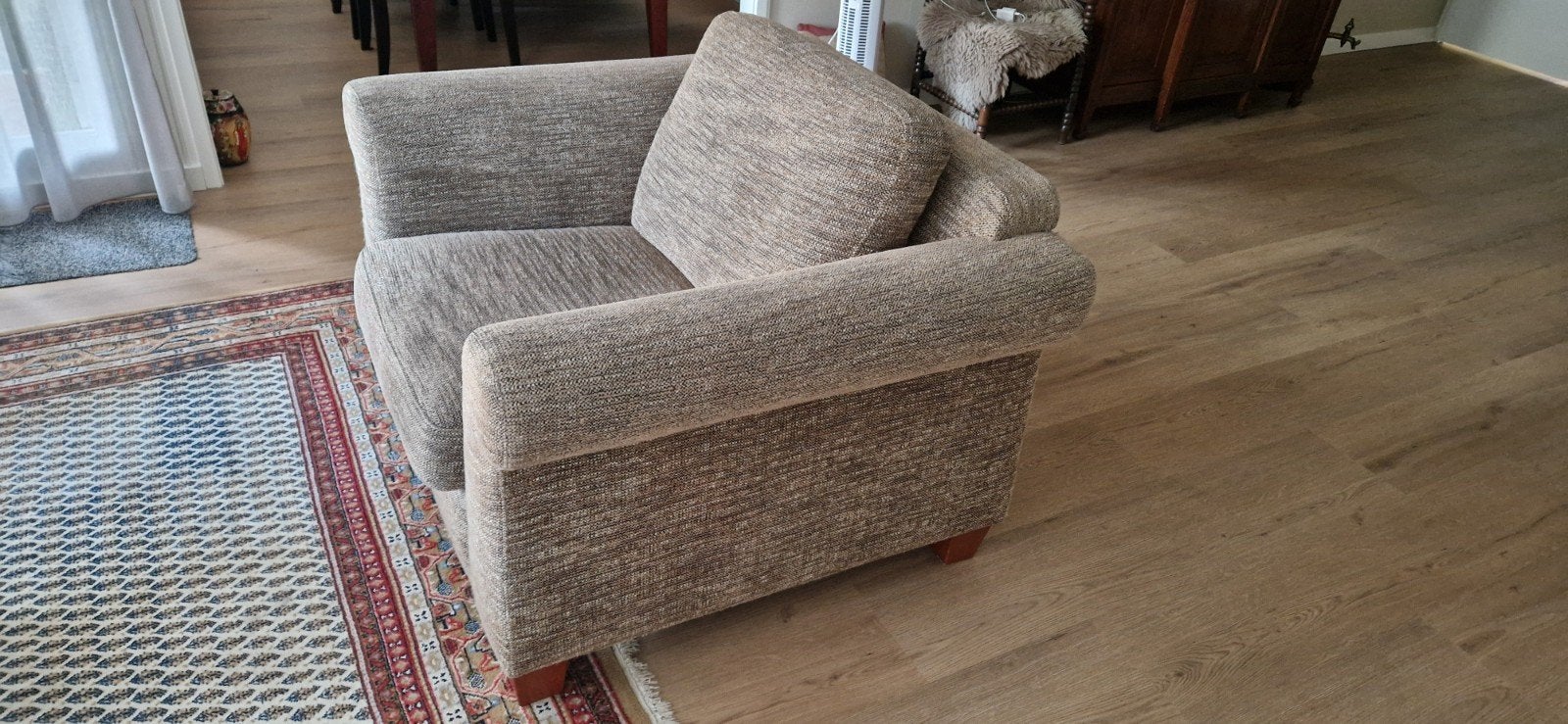 Gratis Fauteuil en Bank, Ophalen, Gebruikt, 75 tot 100 cm, Stof
