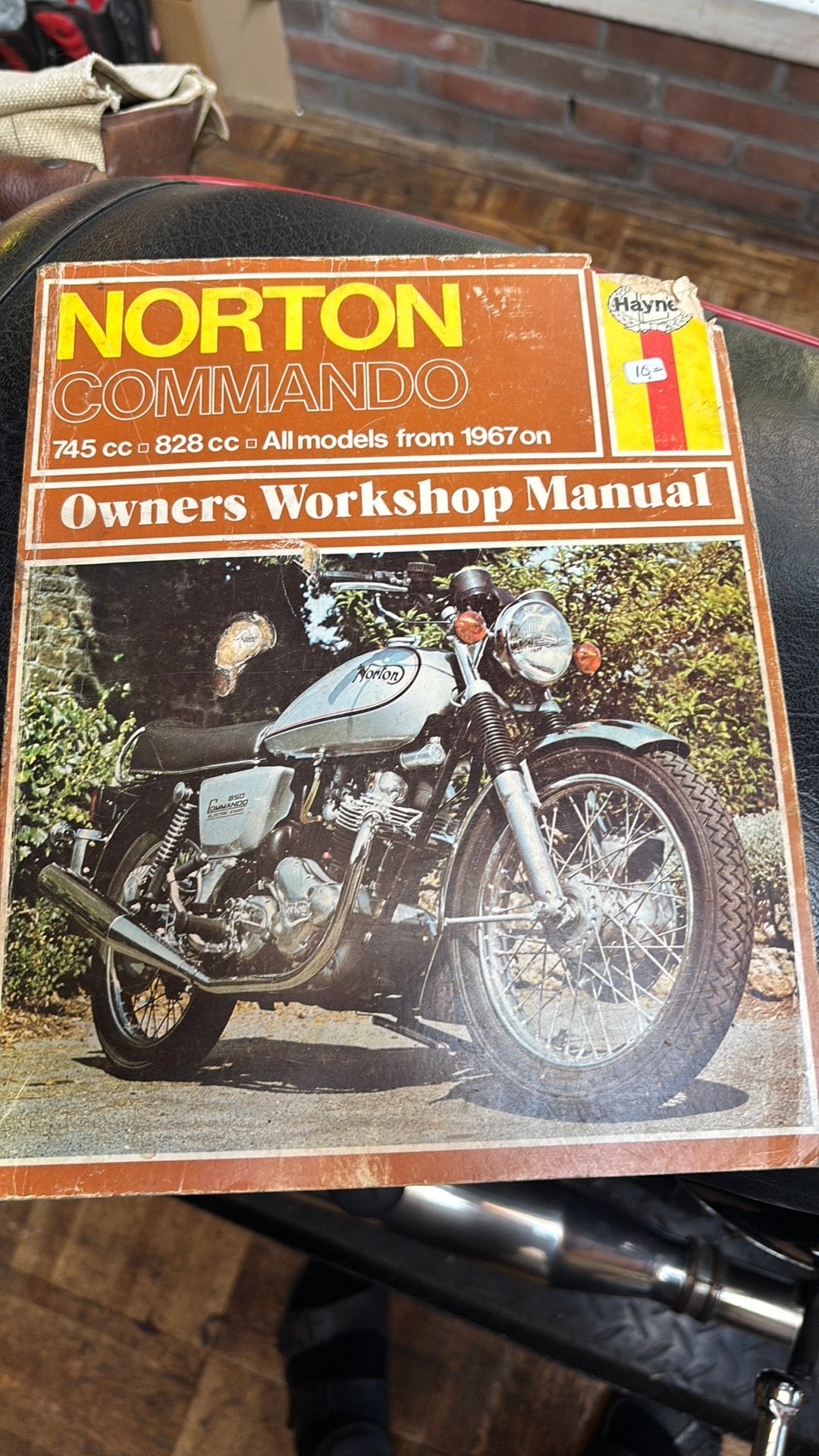Norton Commando owners workshop manual, Ophalen of Verzenden, Overige merken