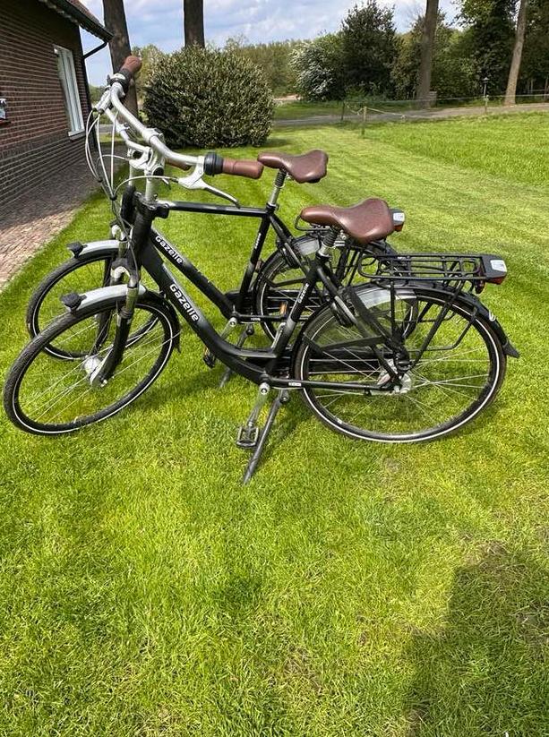 2 Gazelle Orange fietsen (Dames 53cm, Heren 57cm) 7 versn., Ophalen, 53 tot 56 cm, Versnellingen, Zo goed als nieuw