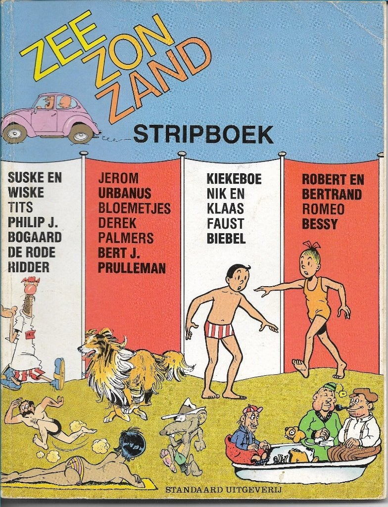 Suske en Wiske - Zee zon zand stripboek, Eén stripboek, Ophalen of Verzenden, Gelezen