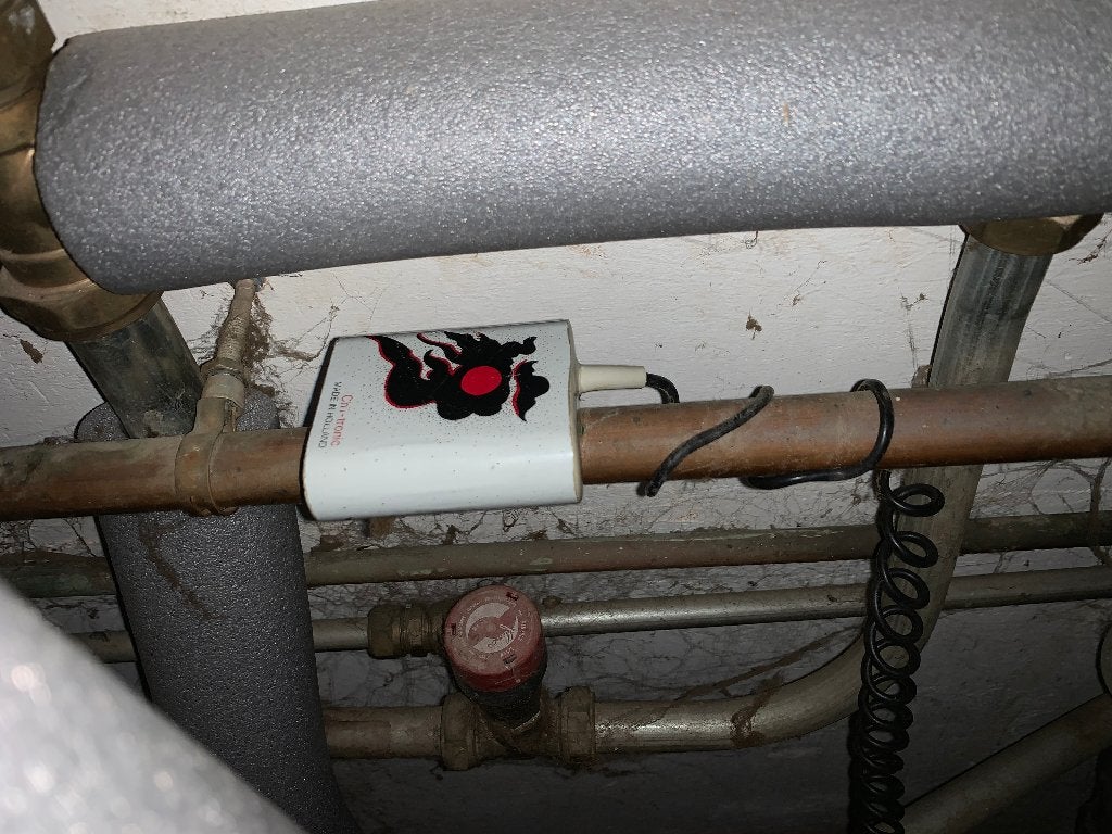 Elektrische waterontharder., Witgoed en Apparatuur, Waterontharders, Ophalen of Verzenden, Gebruikt, Elektrische waterontharder