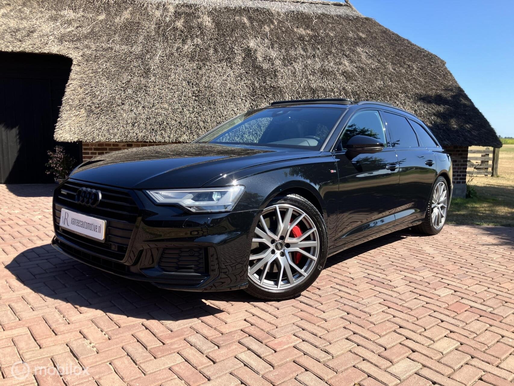 Audi A6 Avant 55 TFSIe quattro S-Line Competition VOL OPTIES, Automaat, Gebruikt, 4 cilinders, Zwart