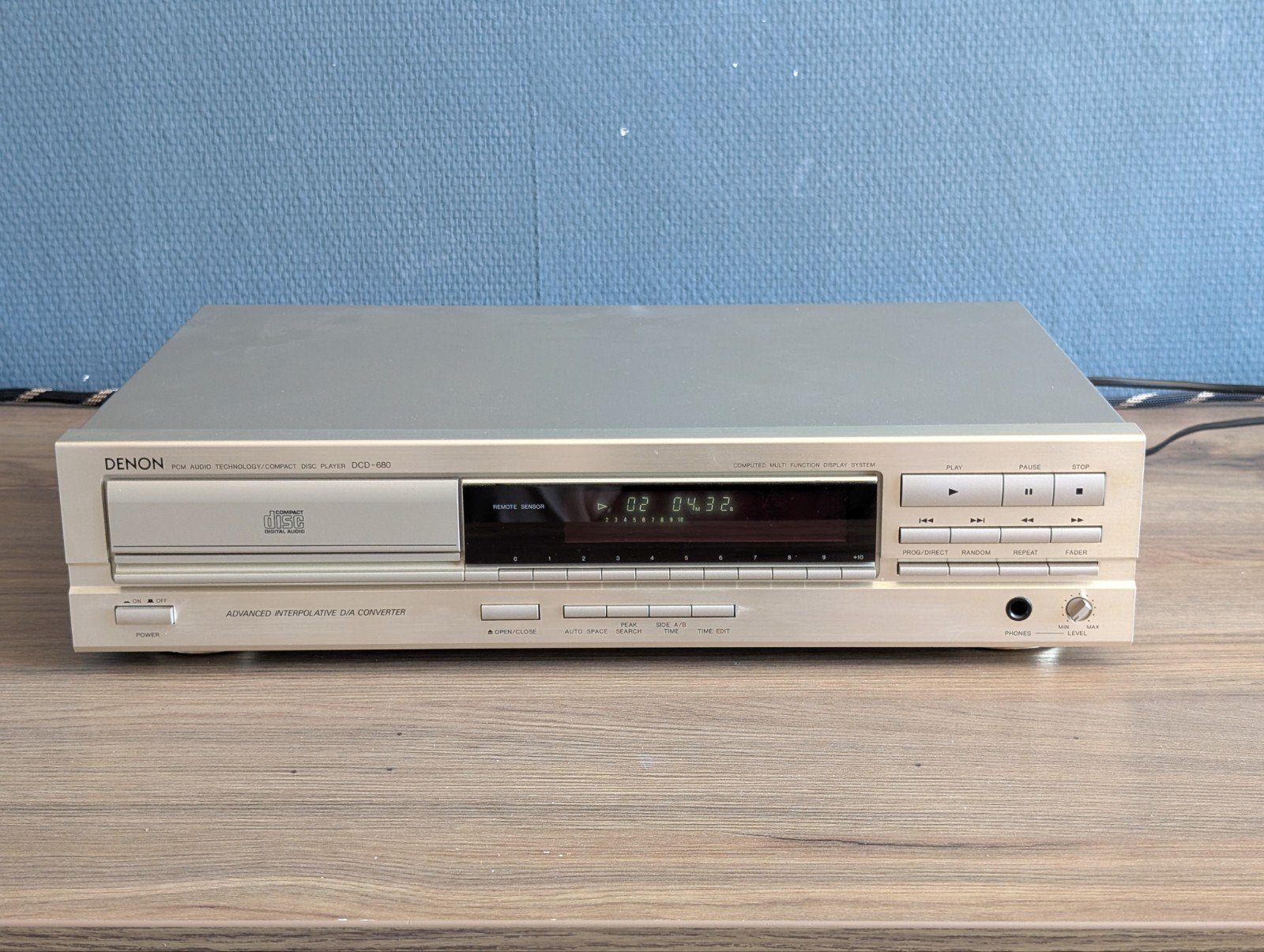 Denon DCD-680 CD Speler - Speelt perfect!, Ophalen of Verzenden, Overige merken