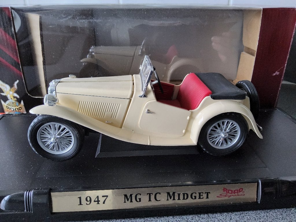 MG TC Midget 1947., Hobby en Vrije tijd, Modelauto's | 1:18, Ophalen of Verzenden, Overige merken