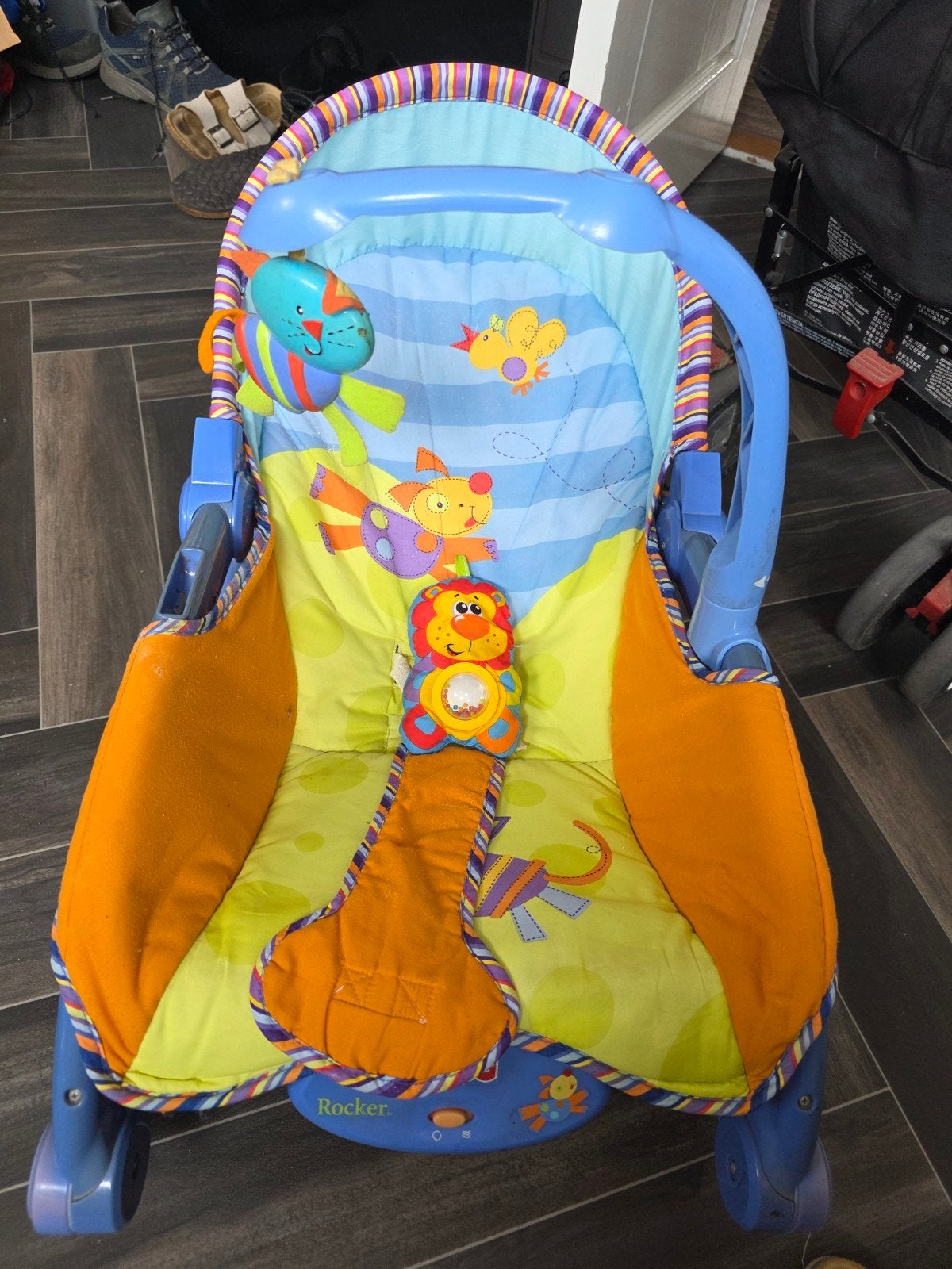 Fisher-Price Newborn to Toddler Rocker, Ophalen, Gebruikt, Overige typen, Met geluid