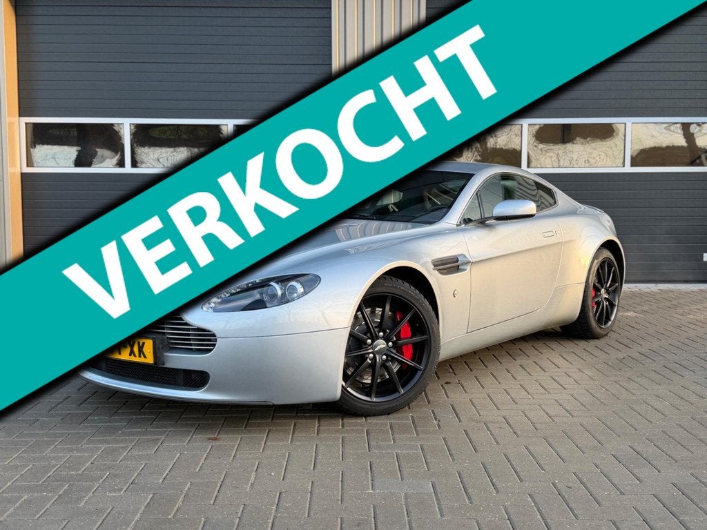 Aston Martin V8 Vantage 4.3 V8 | origineel Nederlands | hand, Auto's, Achterwielaandrijving, Gebruikt, 4282 cc, Bedrijf