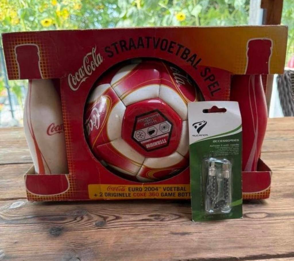 Originele Coca Cola 2004 EK voetbal, Sport en Fitness, Voetbal, Ophalen, Nieuw, Bal
