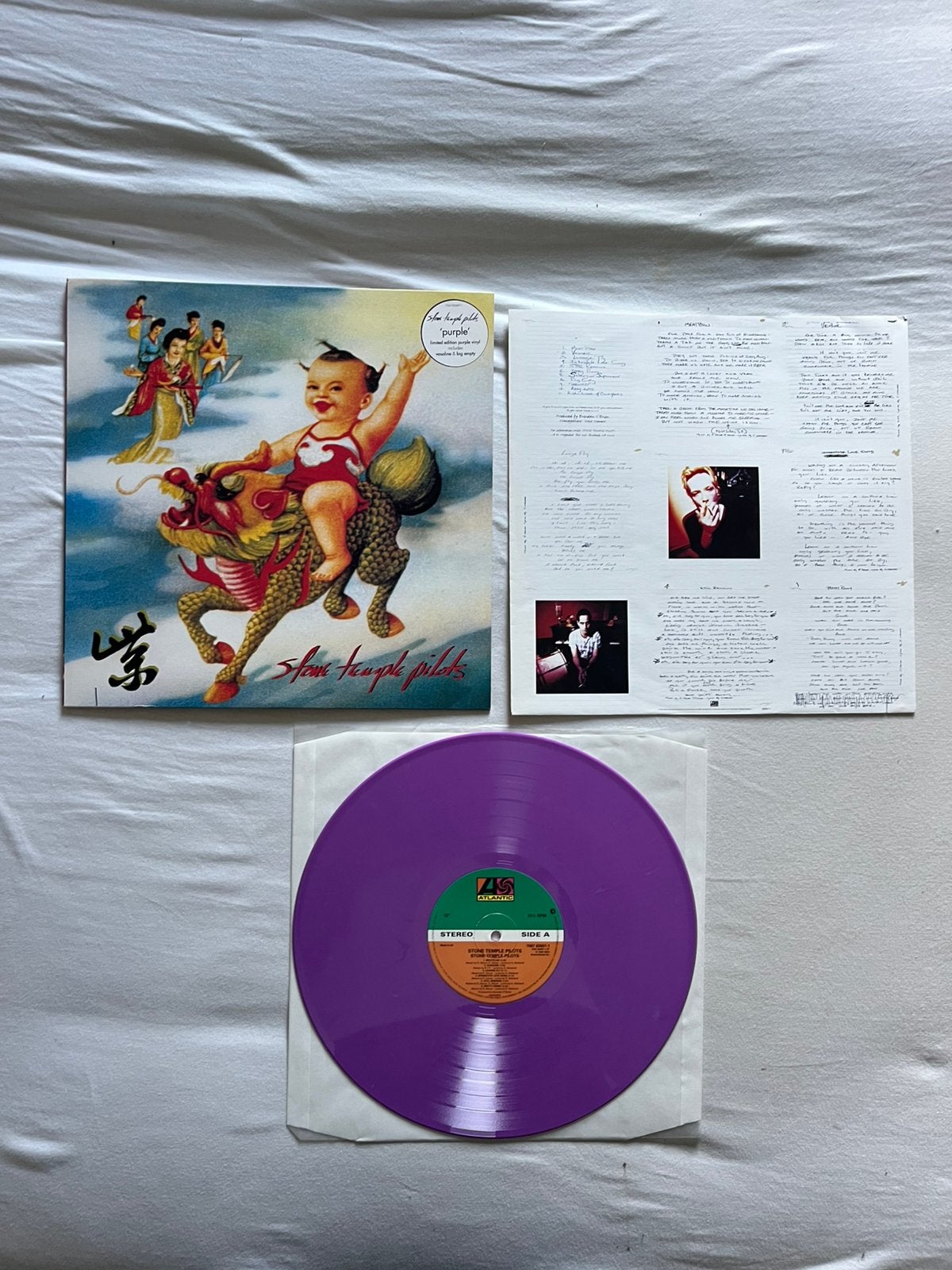 Stone Temple Pilots 1994 Purple Vinyl, Ophalen of Verzenden, Zo goed als nieuw, 12 inch, Poprock