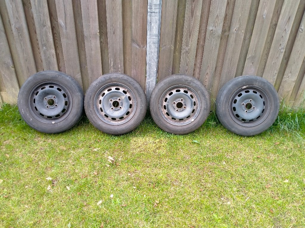4 Velgen met banden van Mazda 2 2004, Auto-onderdelen, Banden en Velgen, Ophalen, 14 inch, Gebruikt, 175 mm