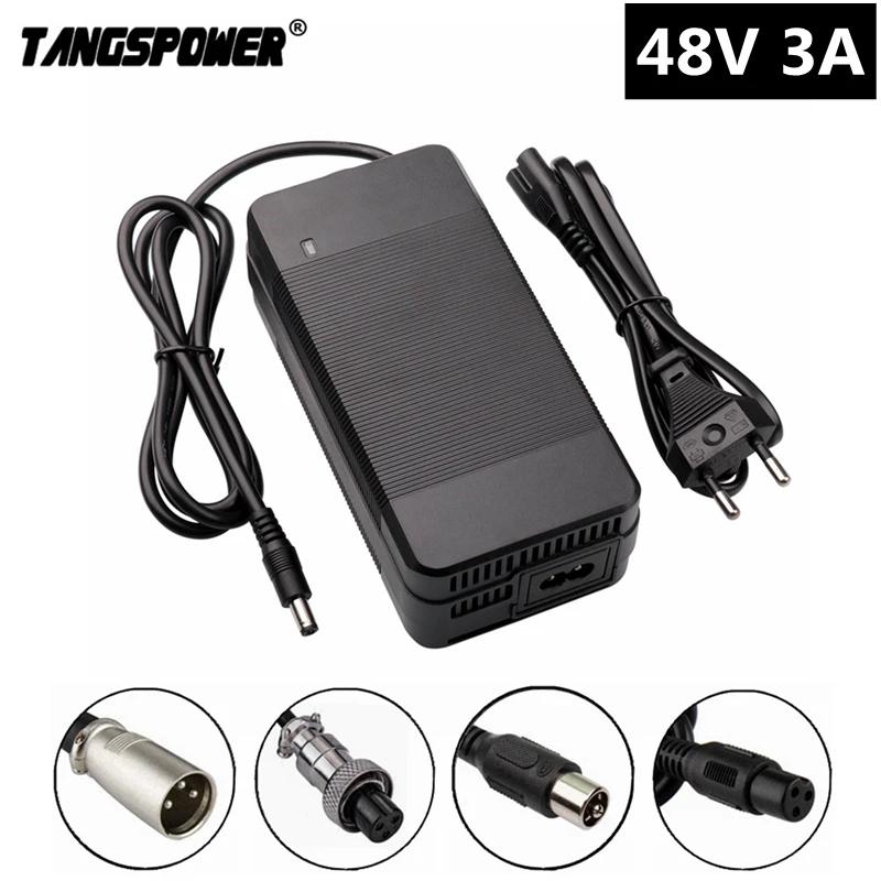 Oplader voor electric ebike lithium 36 - 48V 3A, Audio, Tv en Foto, Opladers, Ophalen of Verzenden, Nieuw