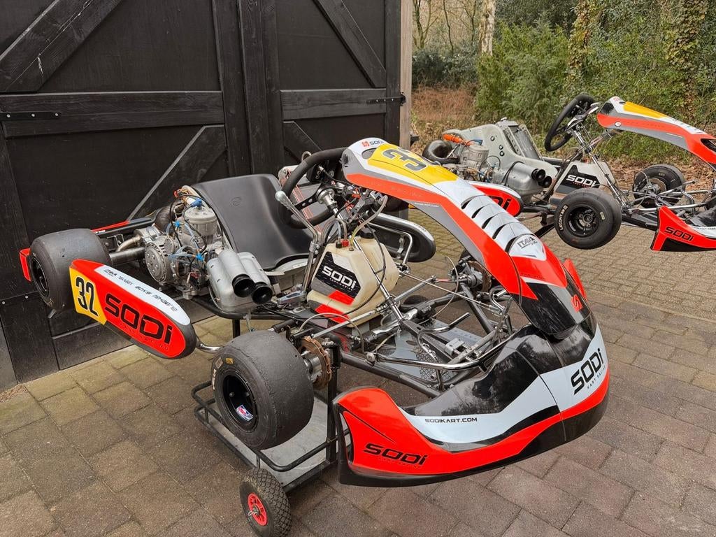 Sodi schakelkart tm 125cc 2x, Sport en Fitness, Karting, Ophalen of Verzenden, Kart