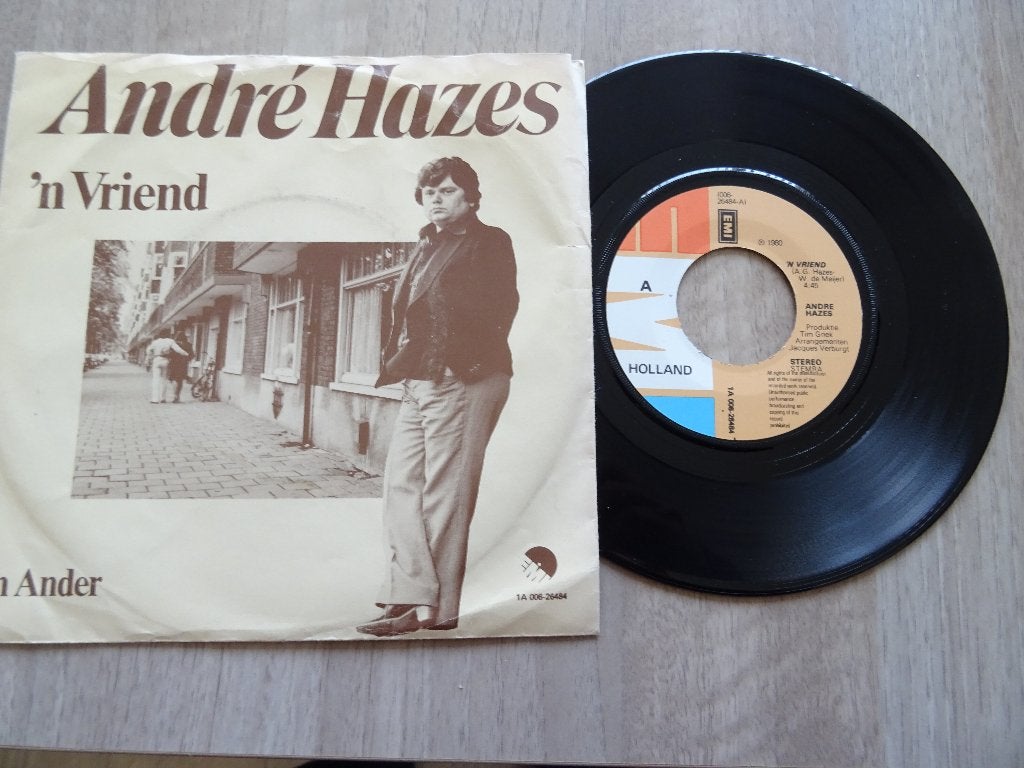 Andre Hazes-,n vriend, Ophalen of Verzenden, Zo goed als nieuw, Overige formaten, Levenslied of Smartlap