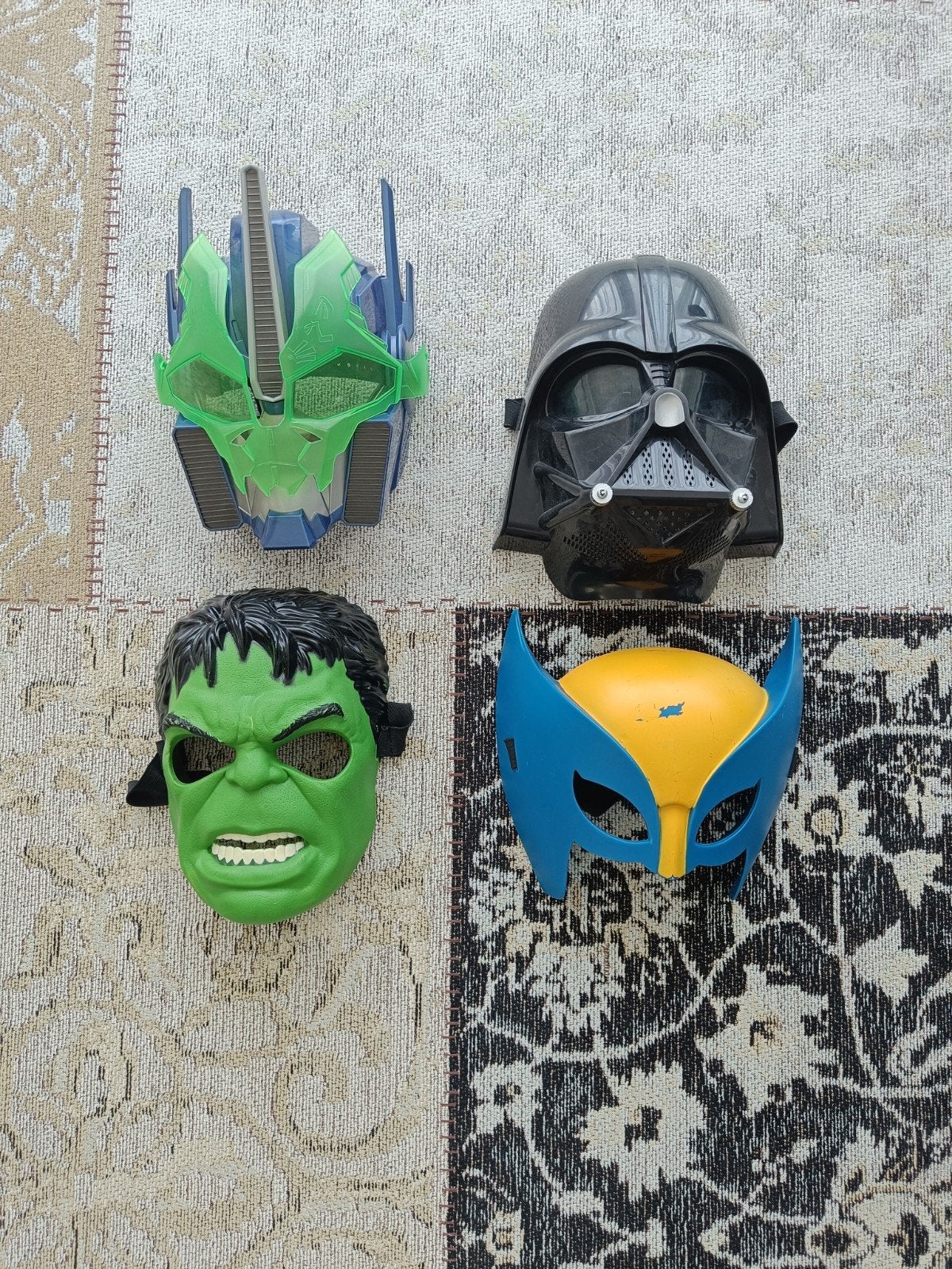 Superhelden maskers!!, Ophalen of Verzenden, Gebruikt
